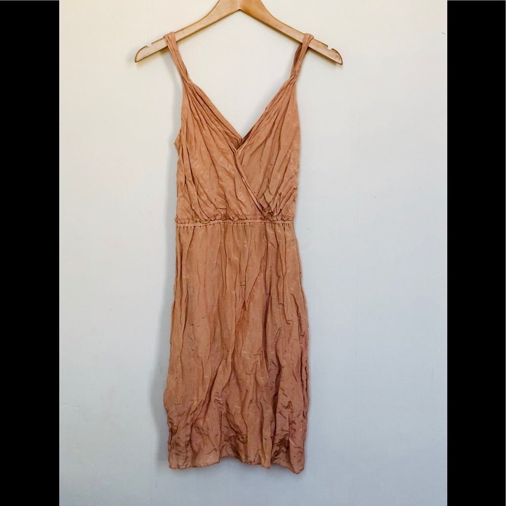 Banana Republic silk crepe dress